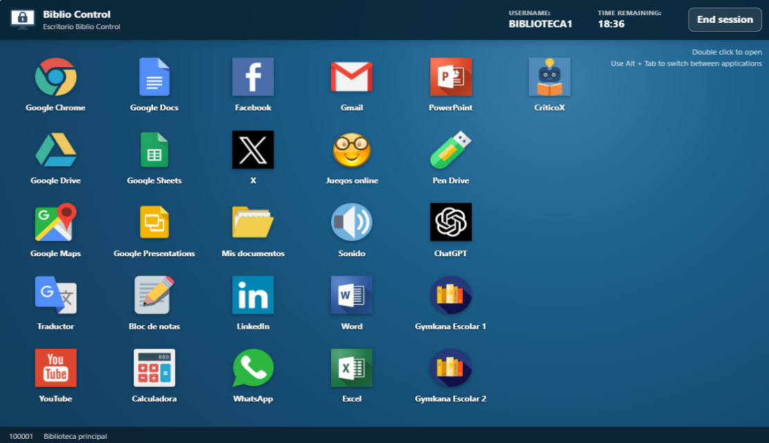 Protected client desktop