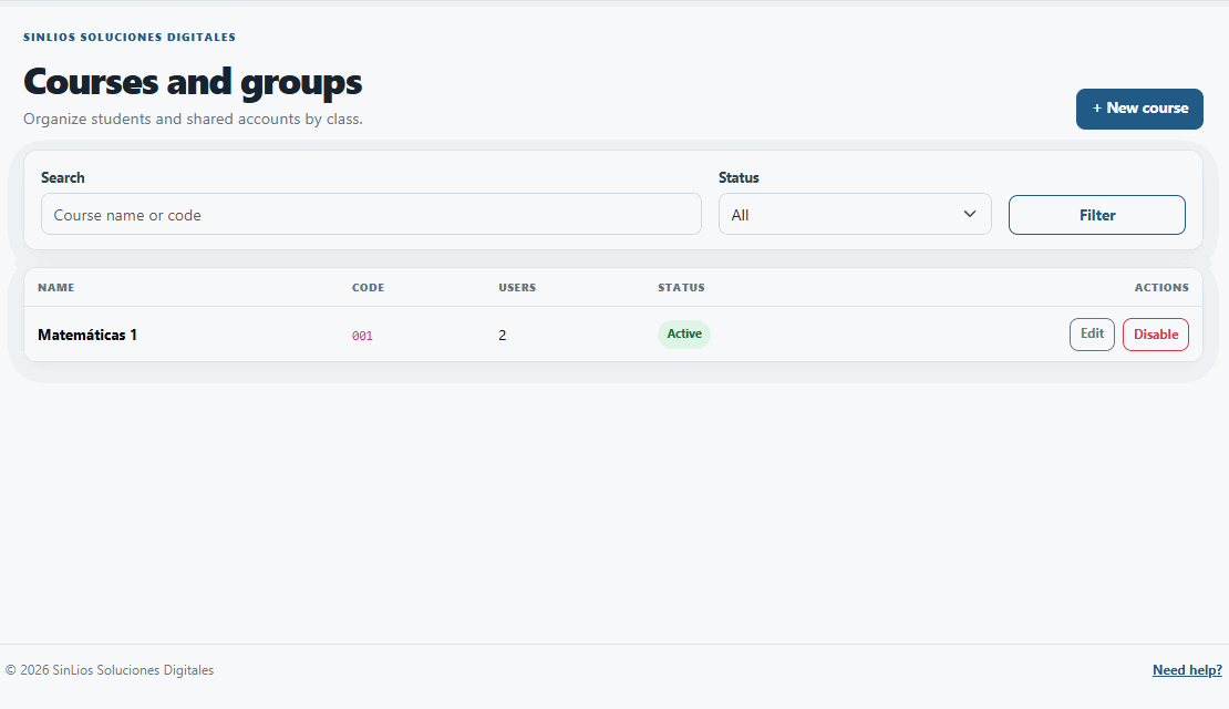 Bulk user import